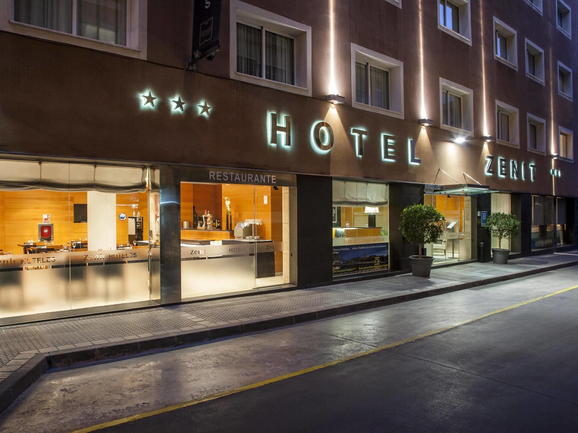 Hotel Zenit Málaga Exterior foto